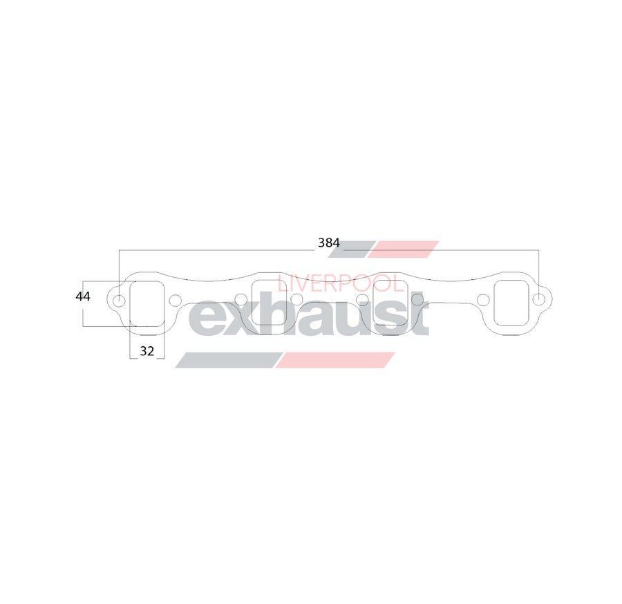 Hurricane - Ford Bigport Suits 1.58â€ 351 Windsor 8 Cyl Head Flange