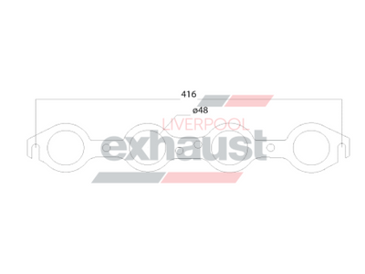 Hurricane - Holden Bigport Gen 4 8 Cyl Head Flange