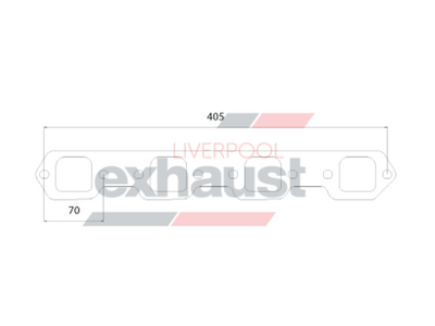 Hurricane - Ford SVO N Head SVO N 8 Cyl Head Flange