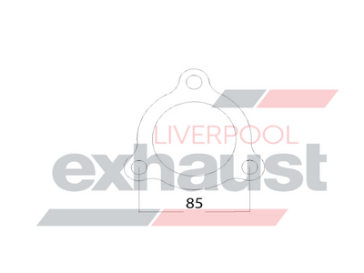 Hurricane - Holden VL Turbo OEM Dump Pipe Flange