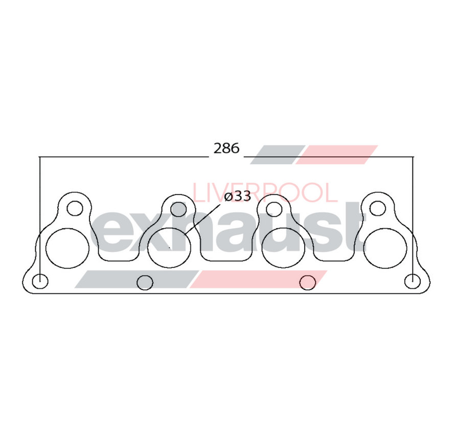 Hurricane - Honda Civic 1100-1300 1973 - 1983 4 Cyl Gasket