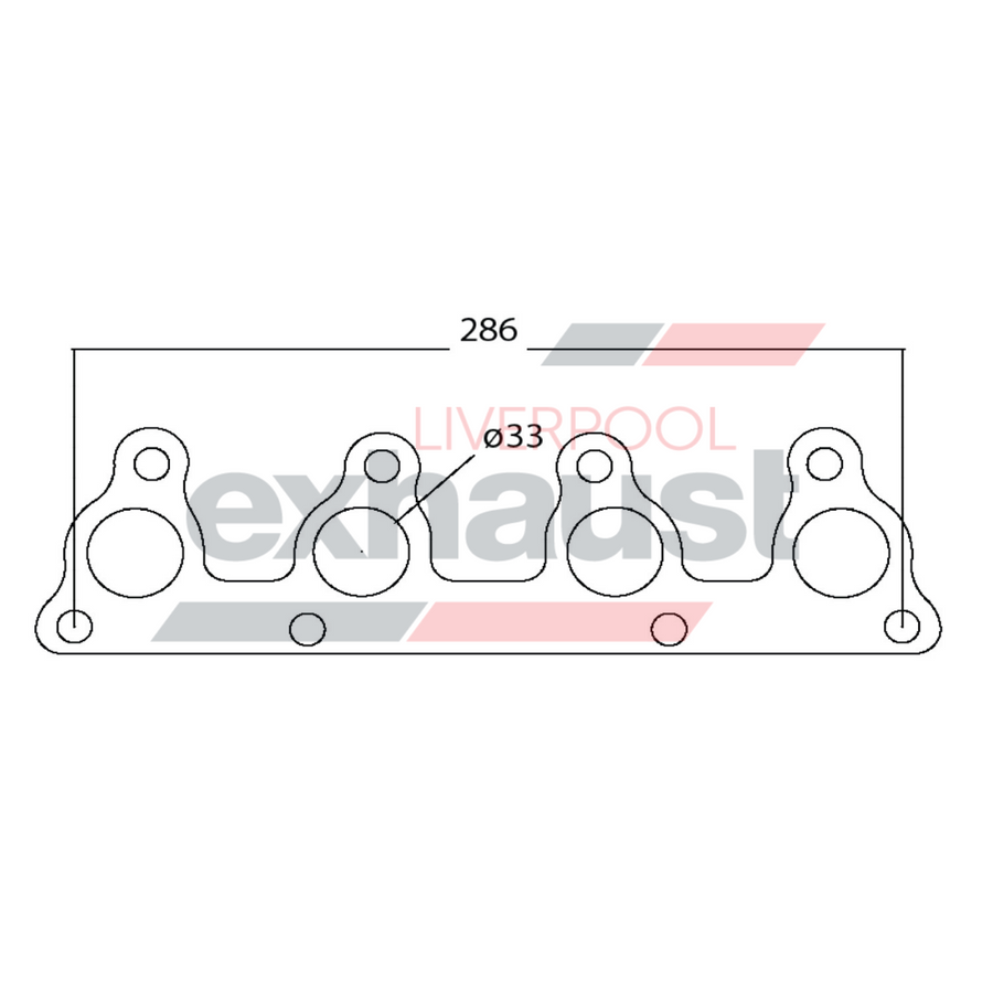 Hurricane - Honda Civic 1100-1300 1973 - 1983 4 Cyl Gasket