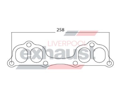 Hurricane - Honda Civic 1500 1983-1987 4 Cyl Head Flange