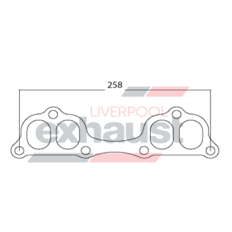 Hurricane - Honda Civic 1500 1983-1987 4 Cyl Head Flange