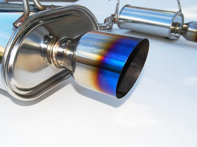 Invidia - Q300 Catback Exhaust w/Ti Straight Cut Tips - Honda S2000 AP1/AP2 99-09