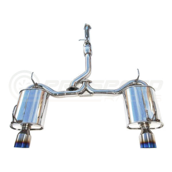 Invidia - Q300 Catback Exhaust w/Ti Straight Cut Tips - Honda S2000 AP1/AP2 99-09