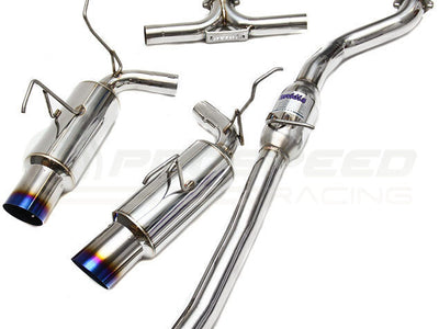 Invidia - Nissan 350Z Dual N1 Ti Ti Cat back Exhaust