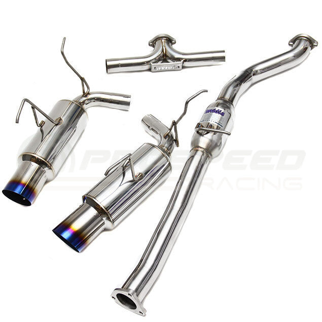 Invidia - Nissan 350Z Dual N1 Ti Ti Cat back Exhaust