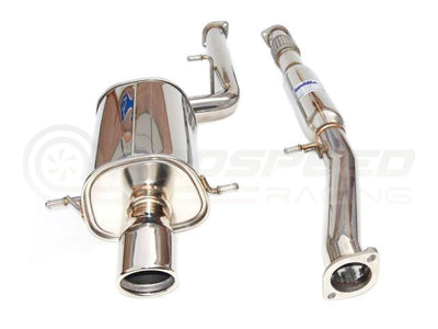 Invidia - Q300 Cat back Exhaust w/SS Tip - Subaru WRX/STI GD 01-07