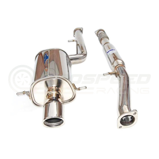 Invidia - Q300 Cat back Exhaust w/SS Tip - Subaru WRX/STI GD 01-07