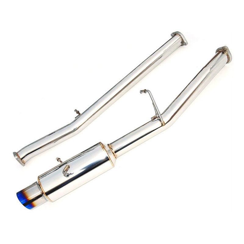 Invidia - N1 Cat Back Exhaust Non Resonated w/Ti Tip - Subaru WRX/STI GD 01-07