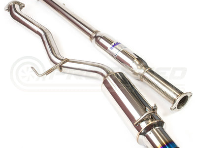Invidia - N1 Cat Back Exhaust w/Ti Tip - Mitsubishi Evo 7-9 CT9A