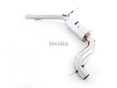 Invidia - Q300 Cat Back Exhaust w/SS Tips - VW Golf GTI Mk5