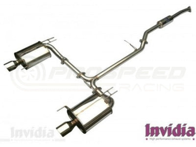 Invidia - Q300 Cat Back Exhaust w/Ti Tips - Honda Accord Euro CL 02-08
