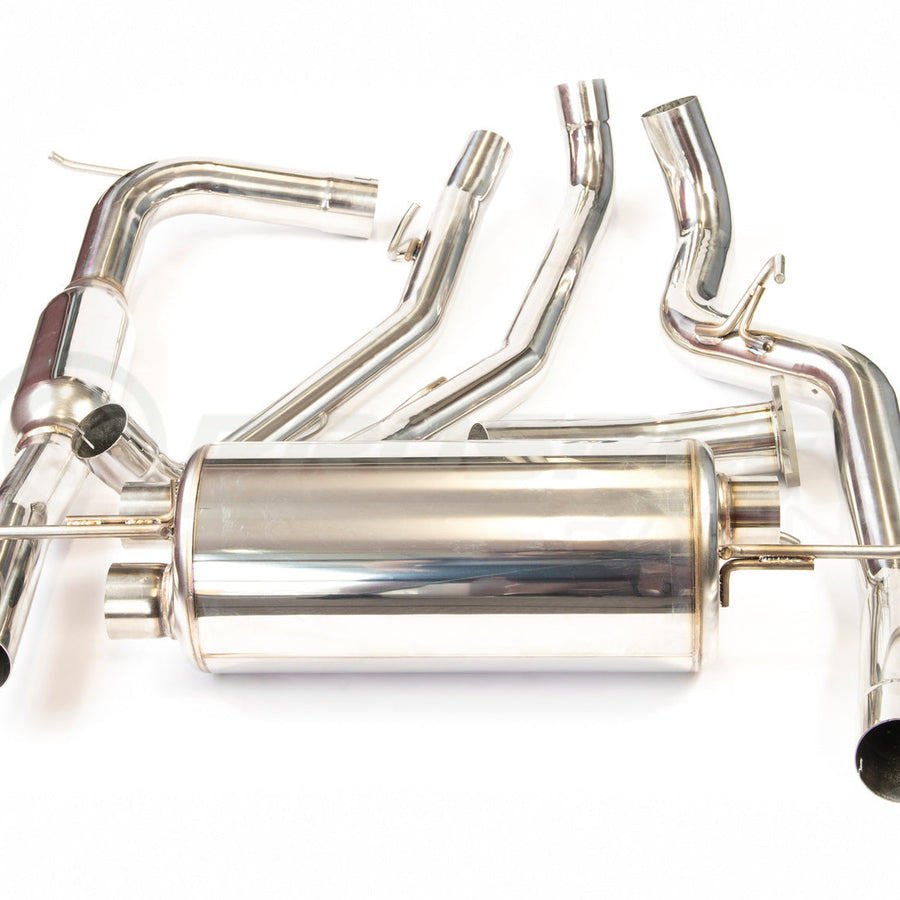 Invidia - Q300 Cat Back Exhaust w/SS Tips - Honda Civic Type-R FN2 07-11