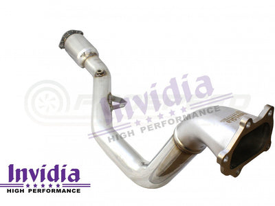 Invidia - Down Pipe "Australian Spec" w/High Flow Cat - Subaru WRX 08-14/STI 08-21/LGT 07-09/FXT SH (5MT/6MT/4AT)