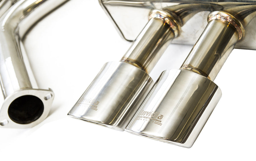 Invidia - Q300 Cat Back Exhaust w/SS Tips - Ford Focus ST LW/LZ 11-18