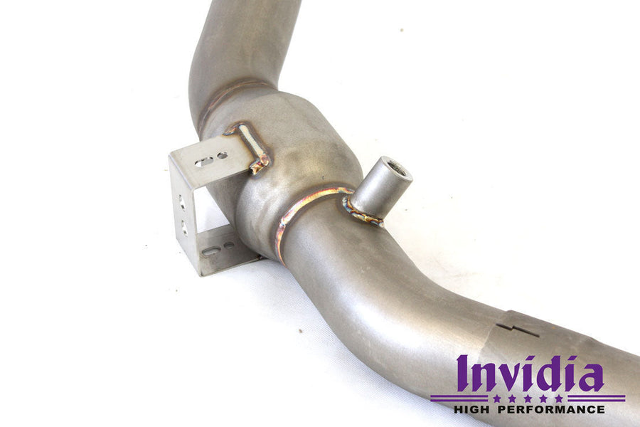 Invidia - Down Pipe w/High Flow Cat - Ford Mustang Ecoboost FM/FN 15-20