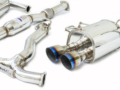 Invidia - Q300 Straight Cut Ti Tips suit 2011-19 WRX/STI