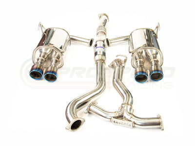 Invidia - Q300 Cat Back Exhaust w/Ti Rolled Tips - Subaru WRX/STI 11-21