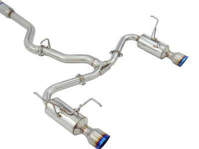 Invidia - R400 Cat Back Exhaust w/Ti Tips - Subaru Levorg VM 14-20