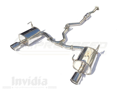 Invidia - Q300 Cat Back Exhaust w/SS Tips - Subaru Levorg VM 14-20