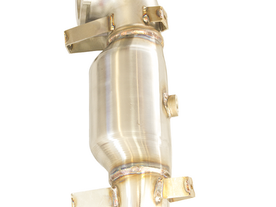 Invidia - Down Pipe w/High Flow Cat - Honda Civic FK8 Type R 17+