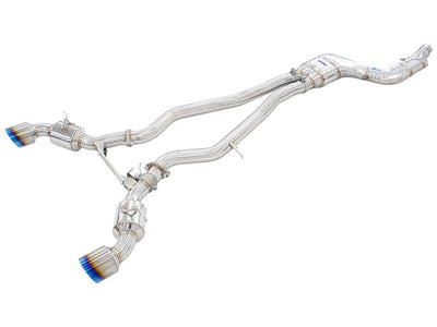 Invidia - Dual N1 Cat-Back Exhaust w/Ti Straight Cut Tips - Toyota Supra A90 19+