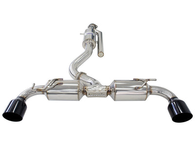 Invidia - N2 Cat Back Exhaust w/Black Tips - Toyota Yaris GR XPA16R