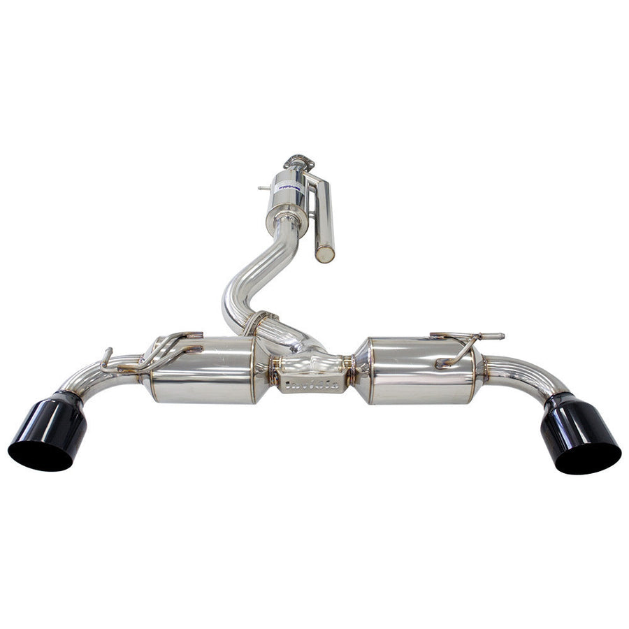 Invidia - N2 Cat Back Exhaust w/Black Tips - Toyota Yaris GR XPA16R