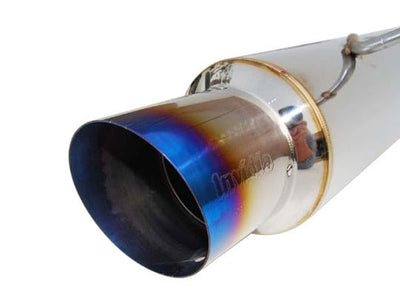 Invidia - N1 Cat back Exhaust w/Ti Tip - Subaru WRX/STI GC8 94-00