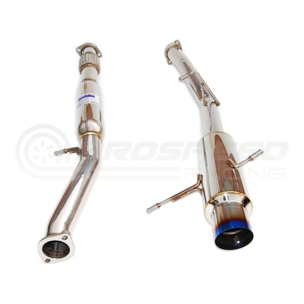 Invidia - N1 Cat back Exhaust w/Ti Tip - Subaru WRX/STI GC8 94-00
