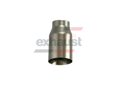 Hurricane - Stainless Steel Angle Cut 64mm x 89mm x 160mm Exhaust Tip
