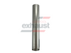 Hurricane - Stainless Steel Angle Cut 28 Degree 70mm x 450mm L Exhaust Tip