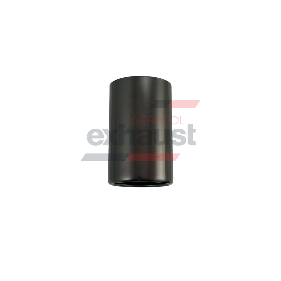 Hurricane - Stainless Steel Straight Cut Rolled In 76mm x 79mm x 125mm Exhaust Tip