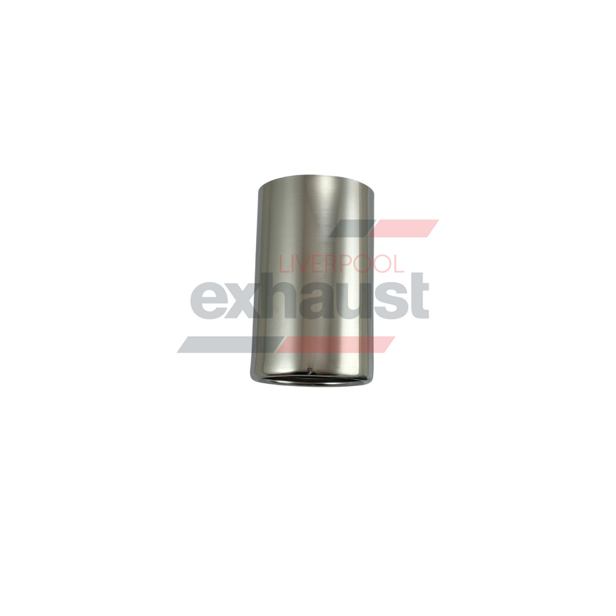 Hurricane - Stainless Steel Straight Cut Rolled In 76mm x 79mm x 125mm Exhaust Tip