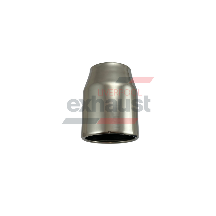 Hurricane - Stainless Steel Straight Cut Rolled In 76mm x 102mm x 128mm Exhaust Tip