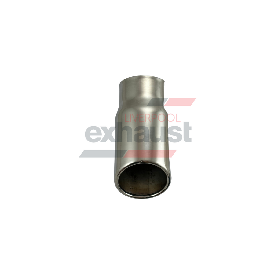 Hurricane - Stainless Steel Angle Cut Rolled In 64mm x 76mm x 153mm Exhaust Tip