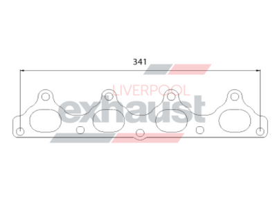 Hurricane - Honda B20 4 Cyl Head Flange