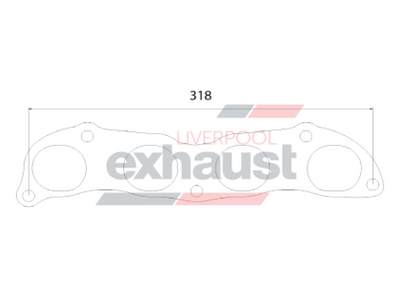 Hurricane - Honda Big Port K20A 4 Cyl Head Flange