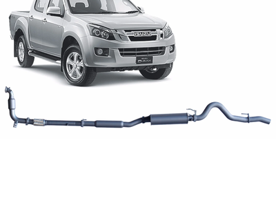 Redback - 4x4 Extreme Duty Exhaust for Isuzu D-MAX (06/2012 - 10/2016)