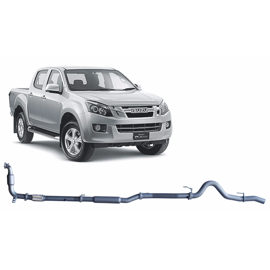 Redback - 4x4 Extreme Duty Exhaust for Isuzu D-MAX (06/2012 - 10/2016)