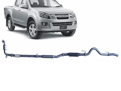 Redback - 4x4 Extreme Duty Exhaust for Isuzu D-MAX (06/2012 - 10/2016)