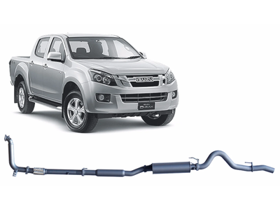 Redback - 4x4 Extreme Duty Exhaust for Isuzu D-MAX (06/2012 - 10/2016)