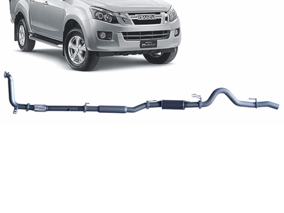 Redback - 4x4 Extreme Duty Exhaust for Isuzu D-MAX (06/2012 - 10/2016)