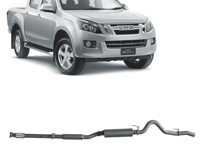 Redback - 4x4 Exhaust System for Isuzu D-MAX (10/2016 - 06/2020)