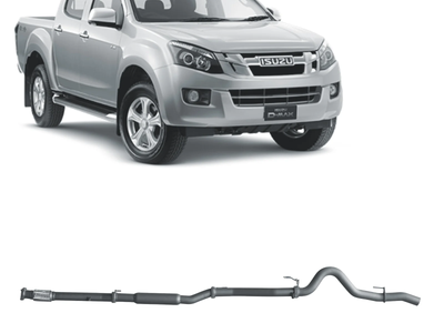 Redback - 4x4 Exhaust System for Isuzu D-MAX (10/2016 - 06/2020)
