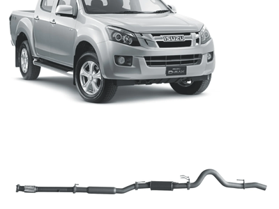Redback - 4x4 Exhaust System for Isuzu D-MAX (10/2016 - 06/2020)