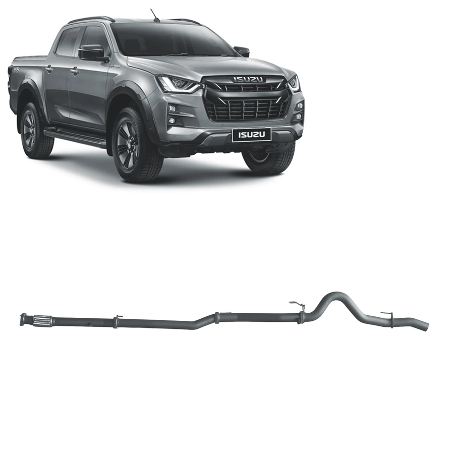 Redback - 4x4 Extreme Duty Exhaust for Isuzu D-MAX (07/2020 - on)