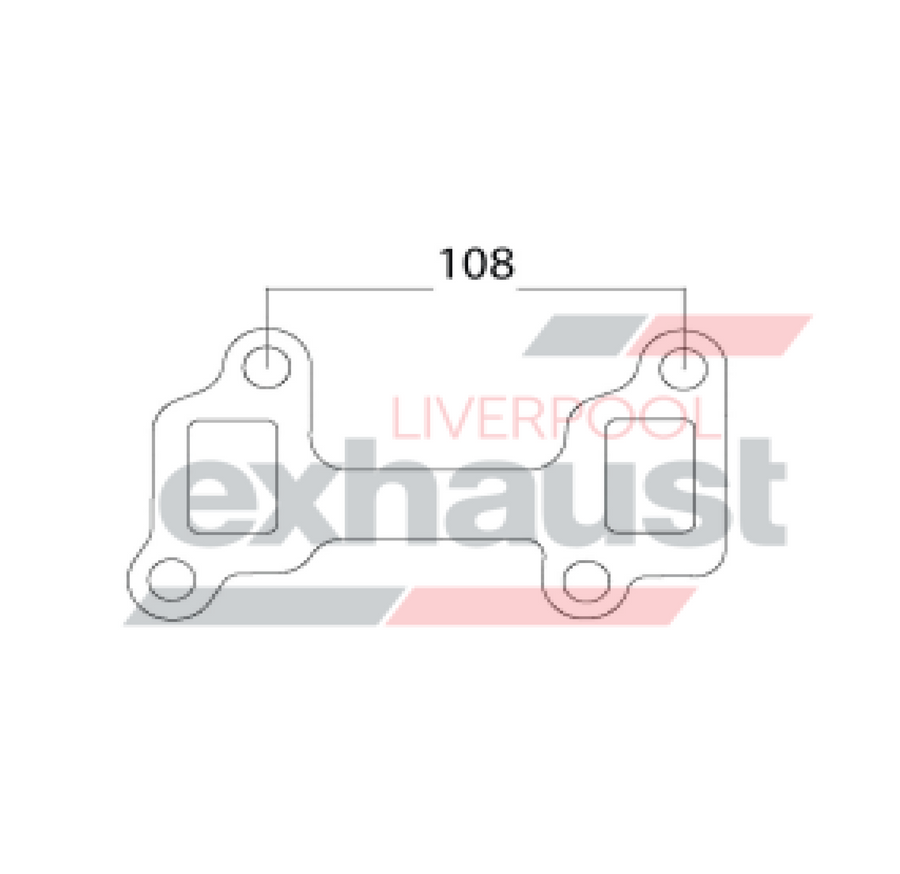 Hurricane - Landrover V8 8 Cyl Head Flange